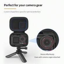 Action 5 Pro Carrying Case For Osmo Action 5 Pro/4/3, Small Storage Bag Protective Case Compatible With Insta360 Ace/Ace Pro/2 With Wrist Strap Protective Accessories - View 4