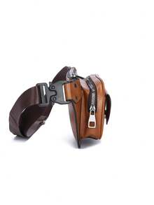 Men's New Multifunctional Large Capacity Chest Bag Backpack, Single Shoulder Chest Bag, Commuting Waterproof Crossbody Chest Bag - Multicolor - View 6