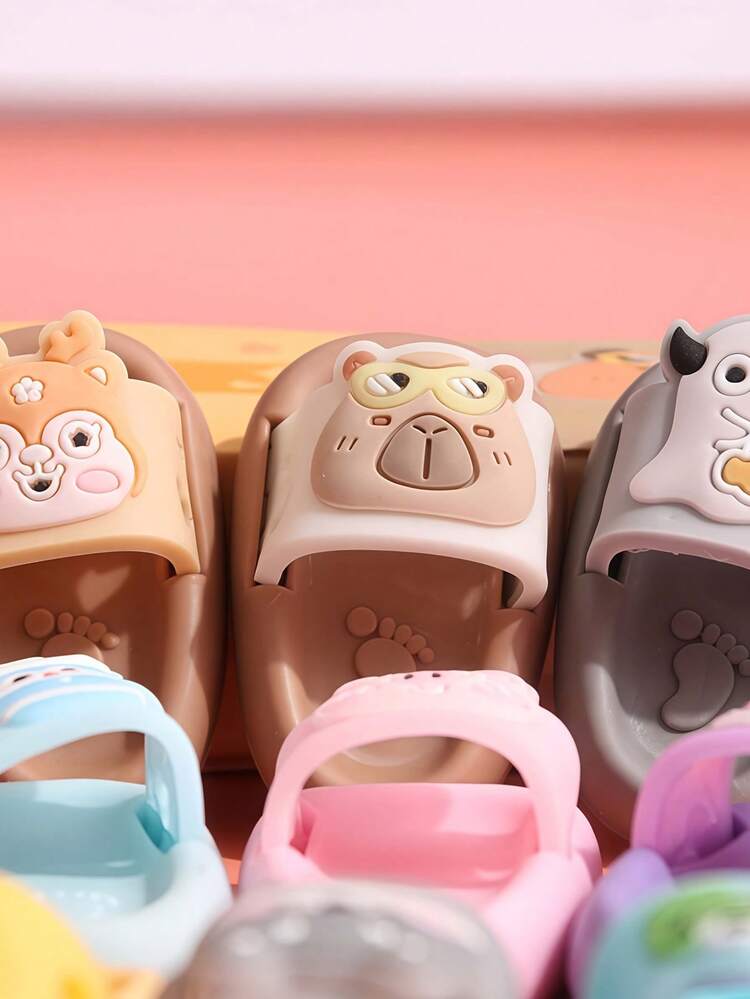 2 cục tẩy mini hình dép hoạt hình, tẩy sạch không để lại vụn giấy, họa tiết động vật và thức ăn dễ thương, thích hợp làm văn phòng phẩm và phần thưởng cho học sinh, đồ dùng học tập và văn phòng phẩm. - Cục tẩy - Xem 10