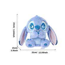 Disney Zootopia Judy-Dress Costume Standing Doll&Daisy Series-No.10 Scented Stitch Sitting Doll (Ocean Scent), Soft Plush Material, Exquisite Modeling, Room Decoration Healing Doll,Full Filling Not Easy To Deform(1 PC) - Multicolor - View 11