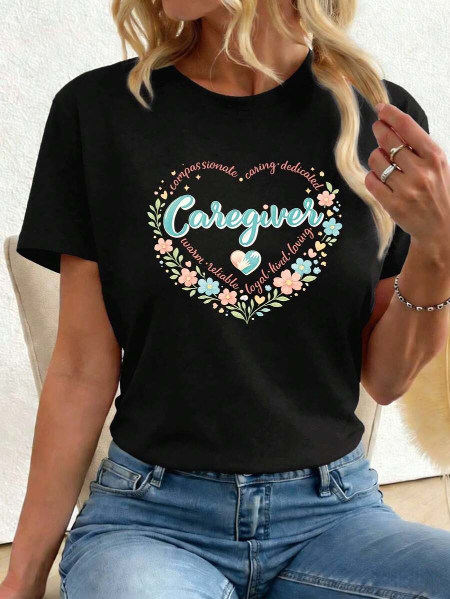 Women T-Shirts - Black - View 1