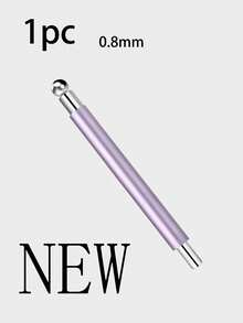 1 lọ gel vẽ móng mắt mèo cải tiến kèm nam châm hạt thủy tinh, sơn móng tay từ tính mắt mèo màu hồng/bạc/xanh lá/vàng hồng với que nam châm hai đầu, lực hút từ mạnh, dụng cụ thiết kế móng đa chức năng. - Nhiều màu - Xem 15