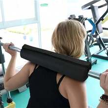 Bộ 3 miếng đệm mút dày dùng khi tập squat - Đệm hỗ trợ mông, squat sâu và lunge - Đệm đỡ cổ và vai khi squat, mang lại sự thoải mái tối đa, lý tưởng cho các bài tập thể hình và nâng tạ - Màu đen, hồng - Hồng - Xem 8