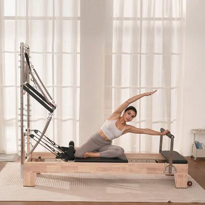 Lit de Pilates et seau d'échelle