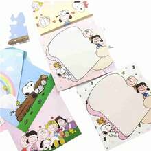 SNOOPY 1pc 2026 New American Cartoon Style Memo Pad, Cute & Compact Design, Detachable For Convenient Use, Lightweight & Portable - Multicolor - View 3