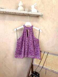 Women T-Shirts - 紫羅蘭色 - 查看 5