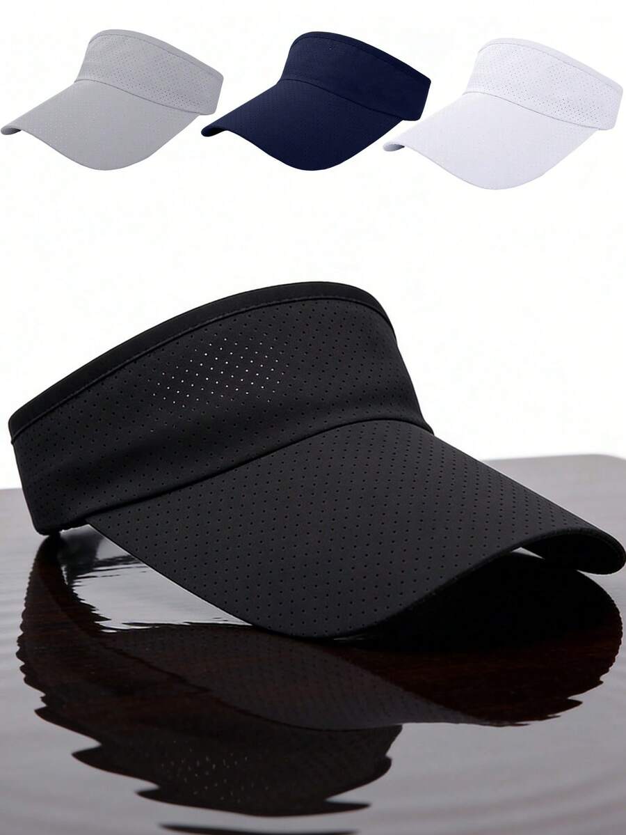 1pc Summer Breathable Mesh Sports Cap, Suitable For Cycling, Running, Hiking, Camping, Ventilated Baseball Cap For Summer Sports, Fit For Running, Fitness, Cycling, Baseball, Hiking - Multicolor - View 1
