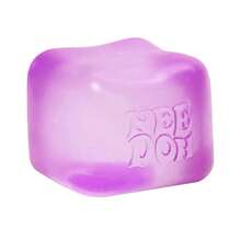 Schylling Nee.Doh Nice Cube – Jelly Squish Toy, Super Sensory Squeeze Toy  [Jelly Edition] More Fun & Playability, 2.25 Inch Cube. - Purple - 查看 4