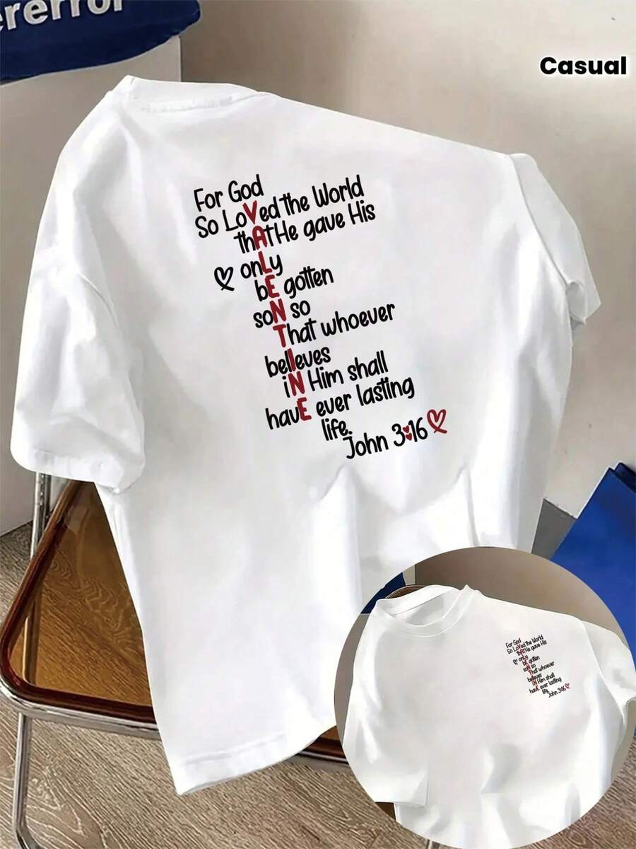 Women T-Shirts - [White] - View 1