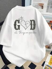 Women T-Shirts - [White] - View 3