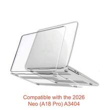 Ốp lưng và đế siêu mỏng, trong suốt, chống nước, mới, dành cho Macbook Air Pro. - Xem 1