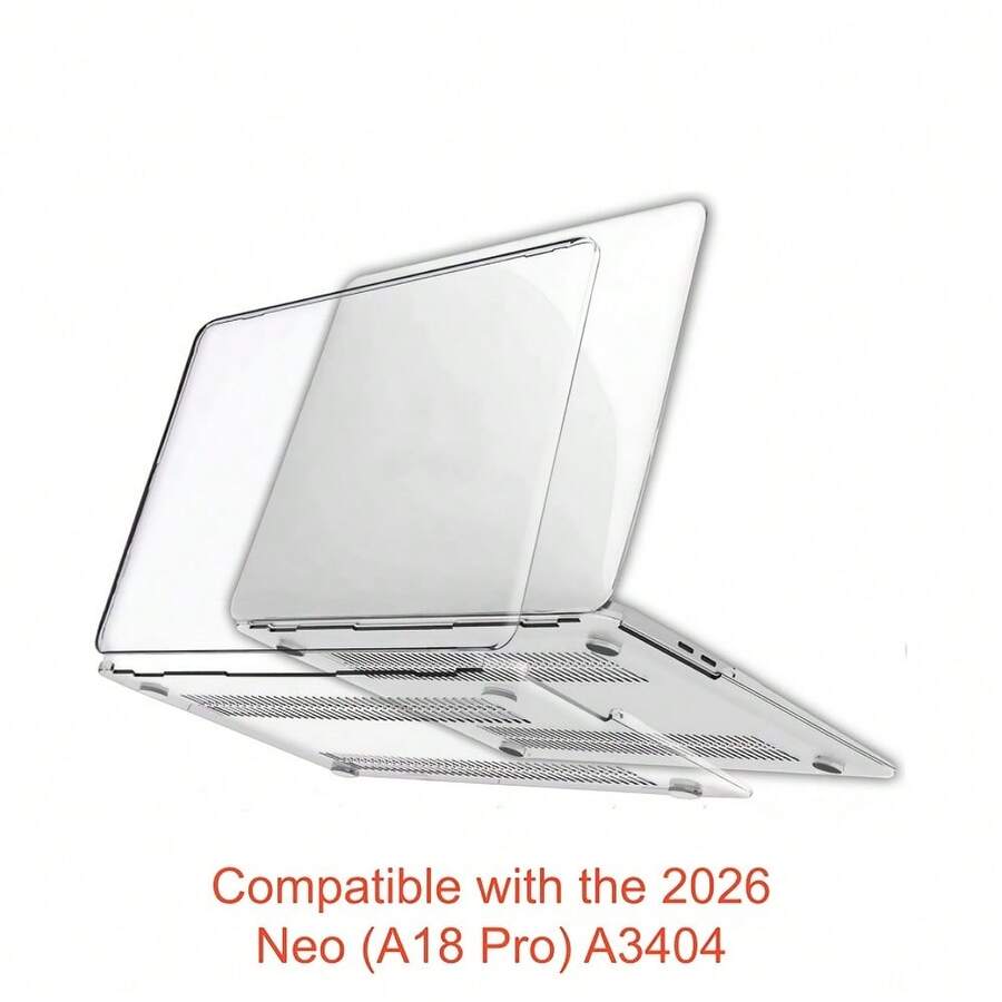 Ốp lưng và đế siêu mỏng, trong suốt, chống nước, mới, dành cho Macbook Air Pro. - Xem 1