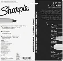 Sharpie Permanent Markers, Ultra Fine Point, Assorted Colors, 12 Count - White - 查看 9