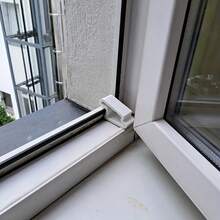 3pcs Window & Door Bumper Guards, Durable Plastic Stoppers, Suitable For Balcony Partition, Ventilation And Privacy Protection, Easy Installation, Applicable For Balcony/Bedroom/Office - 3pcs - View 2