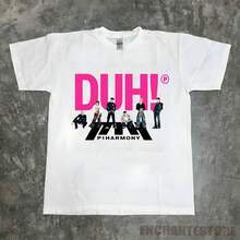 Retro P1Harmony Duh! Shirt, P1Harmony Utop1A Tour Shirt, P1Harmony Sweatshirt, P1H Members Keeho, Theo, Jiung, Intak, Soul, Jongseob, P1ece - trắng - Xem 1
