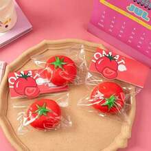 Squishable Tomato Stress Relief Toy, Squishy Decompression Toy - Multicolor - View 4