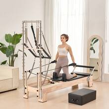 Lit de Pilates et seau d'échelle - Gummibaumholz - Voir 9