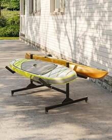 Freestanding Kayak Storage Rack Kayak Rack Garage Outdoor Storage - 1 - View 4
