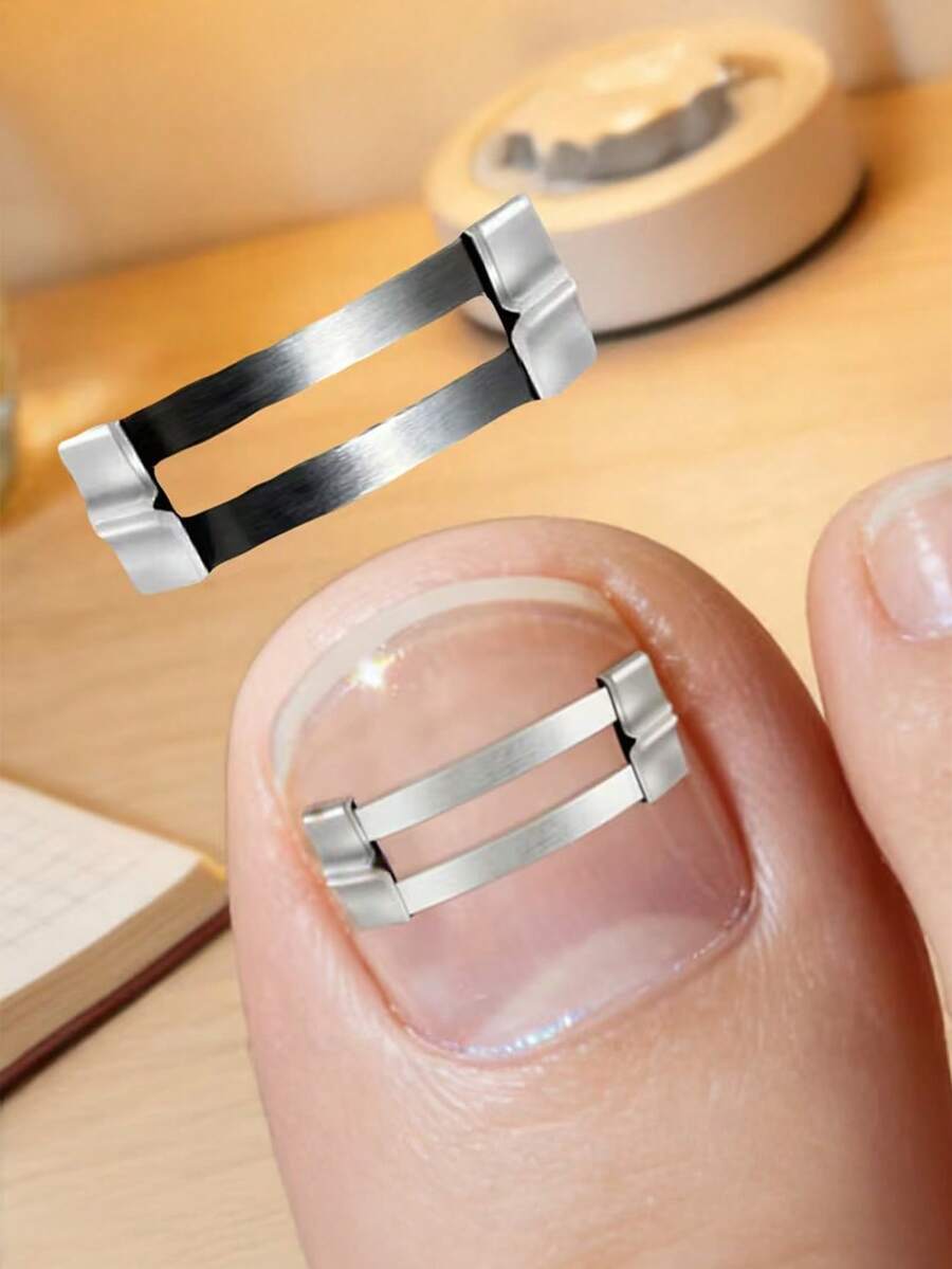 1 Set Manicure Tool Kit - Nickel Alloy Material (Silver & Black) - Elevate Your Nail Appearance - Multicolor - View 1