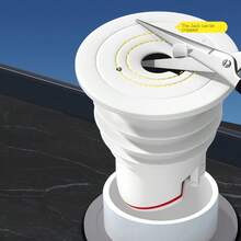 1pc Kitchen Sink Odor Proof Sealing Plug - Odor-Proof, Leak-Proof Vegetable Washing Basin And Bathroom Odor Proof Plug, Washing Machine Drain Pipe Sewer Silicone Ring Odor Proof Sealing Plug - Multicolor - View 7