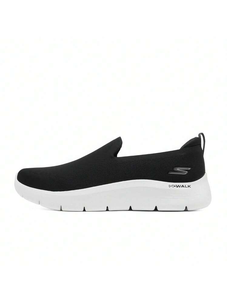 Skechers Giày thể thao nam GO WALK FLEX thoáng khí, buộc dây, chất liệu lưới, đế mềm mại, thoải mái. - Đen và trắng - Xem 4