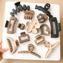 10/11pcs Multi-Functional Fashion Hair Clips Set, Suitable For Daily Wear, Parties, Beach Trips, Also A Beautiful Gift For Family And Friends - A - View 8