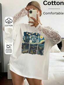 Women T-Shirts - Weiss - View 6