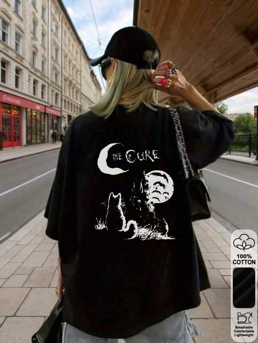 Women T-Shirts - Black - View 1