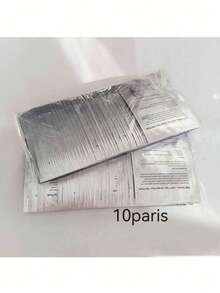 100 Pairs Flocked Eyelash Extension Patches, Eyelash Extension Tools, Eyelash Extension Pads, Lint-Free Eye Papers, Gentle & Non-Irritating, Suitable For All Eye Shapes, For Eyelash Extension - White - View 8