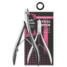 Bello Paratu 1pc Cuticle Nippers Nail Cuticle Cutter Stainless Steel Cuticle Trimmer With Sharp Blades Of Cuticle Clippers Manicure Tools Double Spring For Nail Care Tools - Silver - View 7