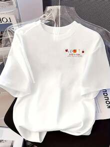 Women T-Shirts - [White] - View 1