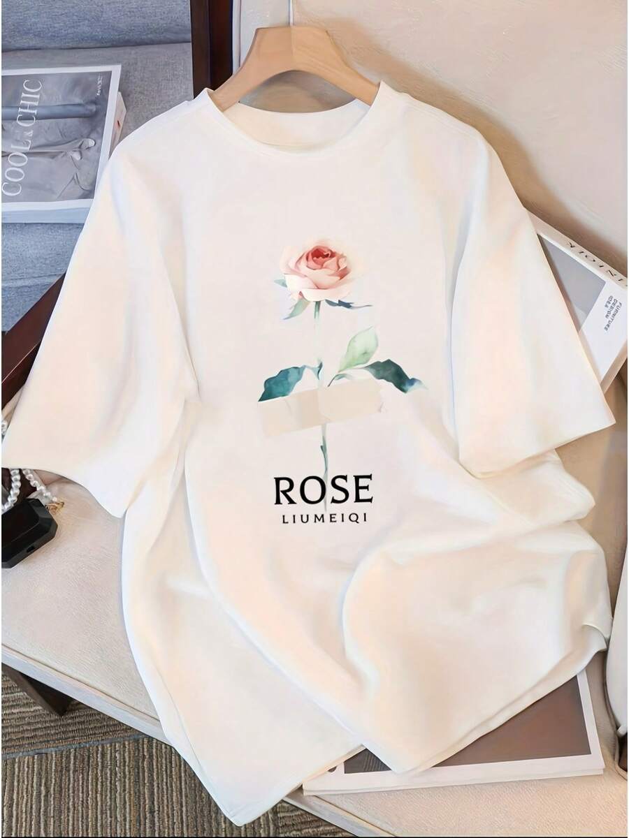 Women T-Shirts - [White] - View 1