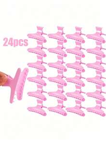 WANMEI 24 Butterfly Hair Clips, Professional Hair Salon Clips For Hair Cutting, Styling, Sectioning, Dyeing, Fashion Butterfly Hair Accessories - Multicolor - View 7