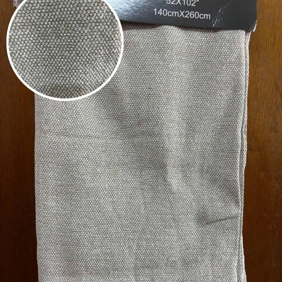 Cortinas Opacas Modernas y Sencillas para Sala de Estar y Dormitorio Protección Solar Aislamiento Térmico Sombreado de Rayos Externos Estilo Minimalista ab cafe curtains - 3001 - Ver 1