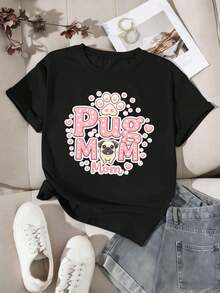 Women T-Shirts - Black - View 2