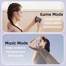 2026 New Style True Wireless On-Ear Earpods Music None-In-Ear Headset Gaming Couples Bluetooth 6.0 Earbuds Video TWS HIFI HD Calling Earphones For Android For Iphone Cellphone Sports Earpieces Smart Headphones For Gift - View 6