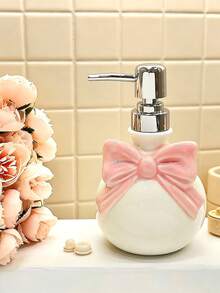 1 pièce Bouteille de shampooing et de gel douche en céramique style nordique mignon. Décoration de salle de bain haut de gamme, convient pour les cadeaux d'anniversaire/fête, pour lui/elle, la décoration d'automne, la rentrée scolaire, le meilleur cadeau, la décoration d'hiver, la décoration de la maison, la décoration de mariage, la boîte à bijoux, la décoration de fête, la Saint-Valentin, la décoration d'anniversaire - Multicolore - Voir 4