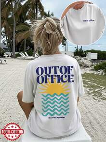 Women T-Shirts - [White] - View 8