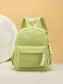 1 pieza Nueva mochila minimalista, casual, sencilla y de moda. Con diseño de cremallera y correa para el hombro ajustable, adecuada para adolescentes, compras y viajes. Esta mochila puede almacenar fácilmente los artículos de uso diario, es versátil en su uso, un favorito de los entusiastas de la moda, adecuada para diversos estilos y ocasiones. No solo es práctica y versátil, sino también un regalo ideal para amigos y familiares. - mochila sencilla - Ver 14