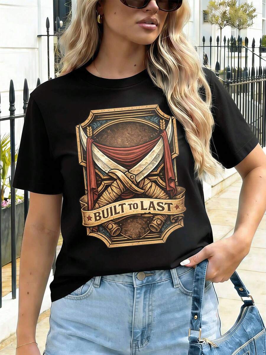 Women T-Shirts - Black - View 1