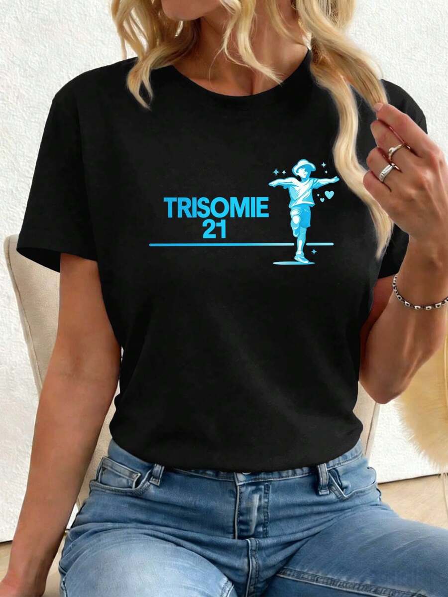 Women T-Shirts - Black - View 1