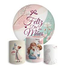 Easy-To-Use Decorative Cover Kit For Round Panels And Cylinders - Mother's Day Theme - COMPLETE KIT 337 - View 7