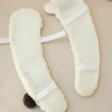 1 tấm lót bồn cầu hình cừu mềm mại màu trắng, dùng cho cả nam và nữ. - Nhiều màu - Xem 7