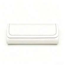 1pc Customized Name Fashion Portable PU Glasses Case, Accessory Glasses Storage, Protective Shell Multiple Colors Back To School Essential - Multicolor - View 2