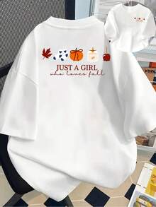 Women T-Shirts - [White] - View 2