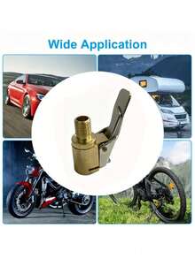 Adaptor Pompa Ban untuk Mobil & Truk | Konektor Katup Ban, Bahan Besi - A - View 4