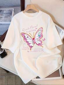Women T-Shirts - [White] - View 1