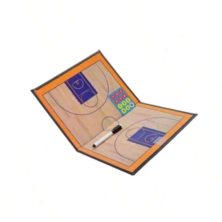 Multifunctional Sports Tactical Board, Foldable & Portable Magnetic Chess Pieces, Suitable For Football, Basketball, Training & Demonstration - Multicolor - View 2