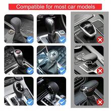 1pc Car Gear Shift Cover, A Gear Shift Cover With An Anthropomorphic Design - Soft Fabric Fits Most Vehicles Snugly, Available In Multiple Colors, Interior Accessory And Style Upgrade, Suitable For Year-Round Decoration, Dustproof, Moisture-Wicking And Warm. - A - View 3