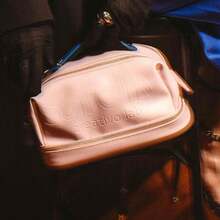 Cosmetiqueras para maquillaje Ideal para Brochas de Maquillaje, Bolsa Organizadora de Cosméticos Portátil, Estuche de Belleza Multiusos Color Rosa - Blanquecino - Ver 4